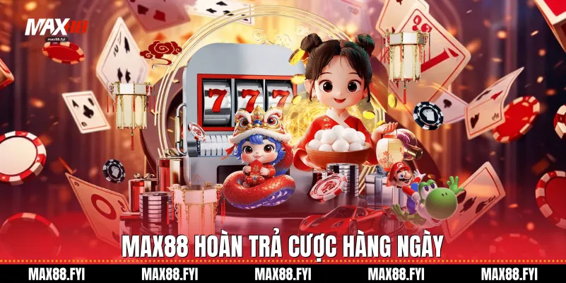 Rồng Hổ Max88: Đỉnh Cao Giải Trí Casino Trực Tuyến 4 Max88 hoàn trả cược hàng ngày