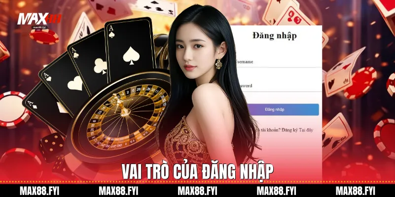 Đăng Nhập Max88 - Hướng Dẫn Chi Tiết Cho Người Chơi Mới 1 Vai trò của đăng nhập